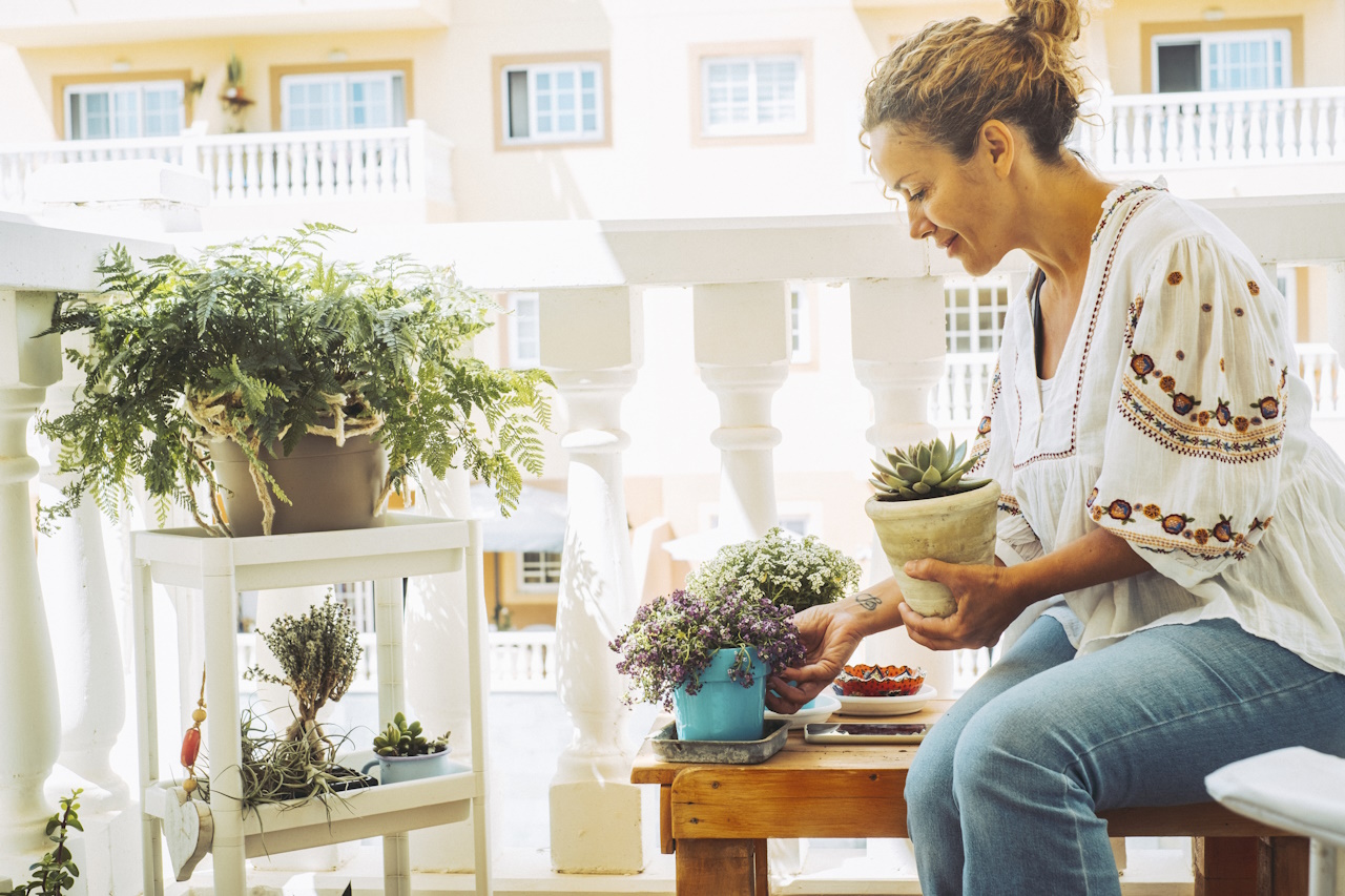pielegnacja i ochrona roslin na balkonie