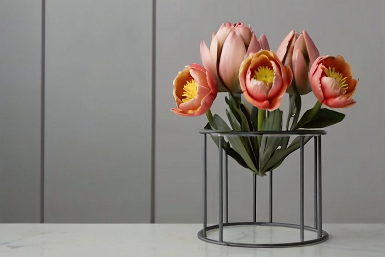 metalowe nowoczesne kwietniki zalety